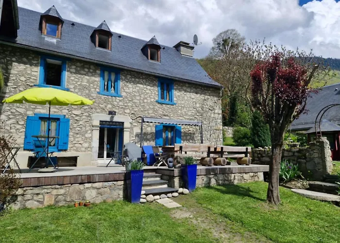 住宿加早餐酒店 Maison La Flambee Borderes-Louron